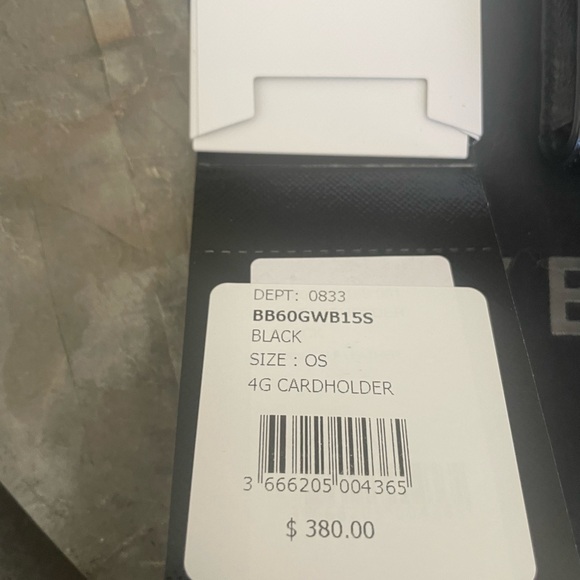 SOLD -Givenchy Black Key & Card Holder– new with tags, dust bag and box. - Picture 3 of 6